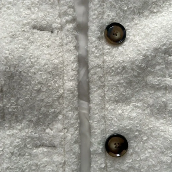 Cream Maxi Coat - Picture 3 of 9